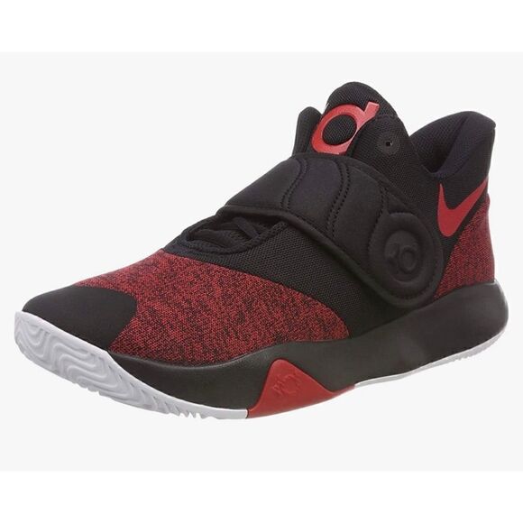 Nike KD Trey 5 VI Basketball Shoe Black/University Red/White Size 5.5Y - Picture 1 of 8